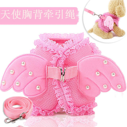 Dog leash Cowboy outdoor chest strap pet dog leash spring and summer supplies