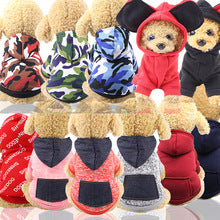 Autumn and winter fleece hoodie pocket two-legged sports wind pet dog cat clothes wholesale outdoor manufacturers