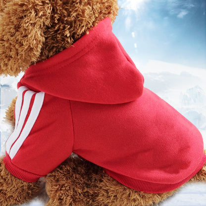 Spot pet big dog dog clothes hoodie sports series cat supplies new autumn and winter manufacturers wholesale