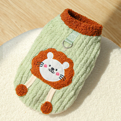 Pet clothing - Fall/Winter collection with added insulation for warmth, featuring pockets. Suitable for dogs and cats.