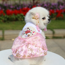 Princess wedding dress pet dog cat wedding dress spring and summer clothing manufacturers wholesale