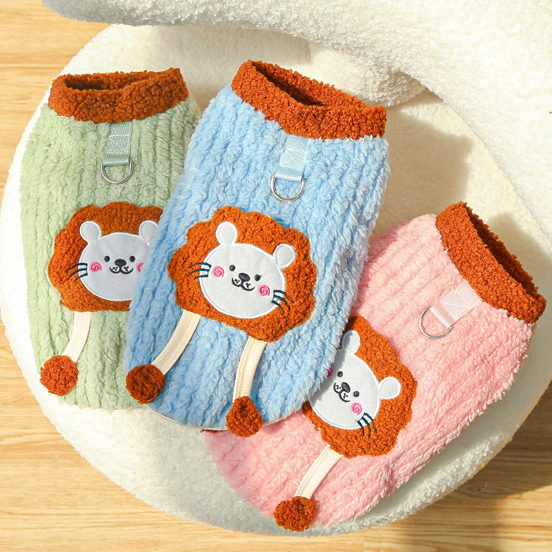 Pet clothing - Fall/Winter collection with added insulation for warmth, featuring pockets. Suitable for dogs and cats.