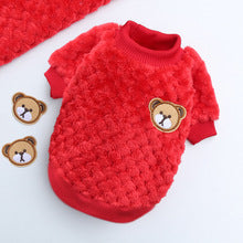 Big dog dog clothes cat pet clothes autumn and winter new pet supplies two feet clothing plaid