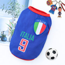 Pet small, medium dog spring summer net vest World Cup basketball clothes Cat supplies