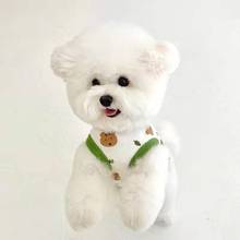 Small, medium and large dog vest Teddy cat Pomeranian Schnauzer pet clothes summer thin supplies