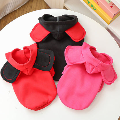 Pet clothing doggy hoodie