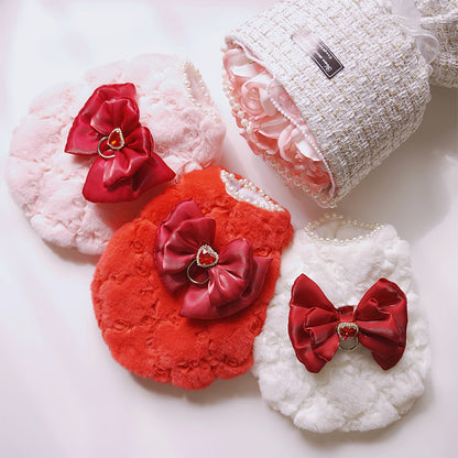 Fashion new warm small fragrant pet dog cat clothing supplies clothing wholesale