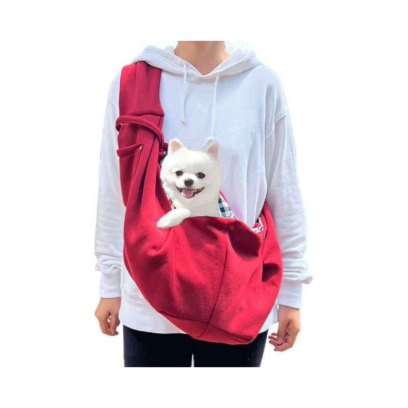 Pet backpack - New style autumn-winter single shoulder bag, crossbody bag, cat bag, dog bag for outdoor use
