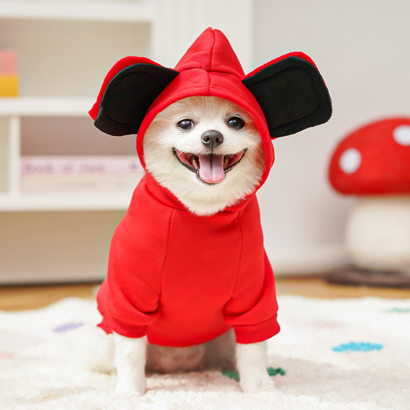Pet clothing doggy hoodie