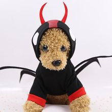 Halloween Christmas uniforms funny pet dog cat clothes supplies autumn winter pumpkin into a two-legged costume