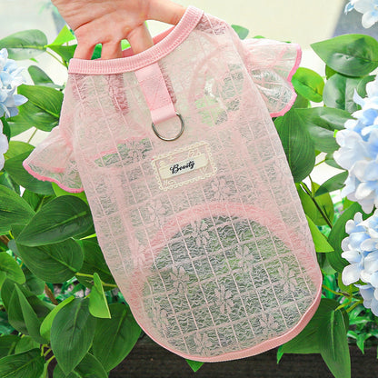 Light thin soft smooth and stretchy pet dog clothes