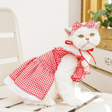 Pet clothes flying sleeve three-color dress spring and summer puppy cat clothing supplies wholesale