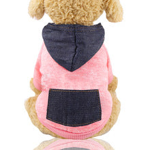 Autumn and winter fleece hoodie pocket two-legged sports wind pet dog cat clothes wholesale outdoor manufacturers