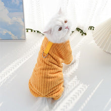 Dog clothes winter thickened warm pet clothing flannel four-legged clothes Teddy Corgi cat factory wholesale