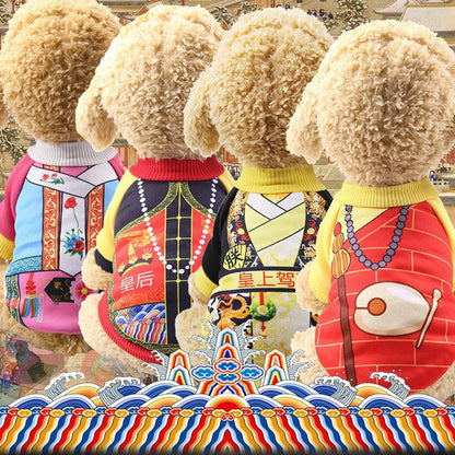 Spring Autumn and winter hoodies Cat clothes uniforms Halloween Christmas funny pet clothes dog clothes supplies