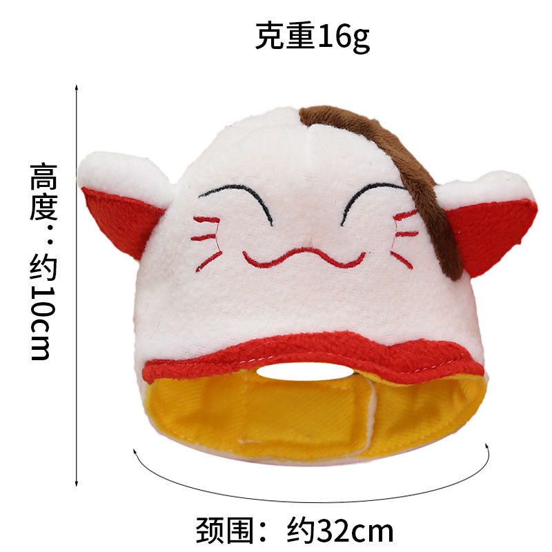 New Year pet hat and head set cute dress into dog and cat accessories