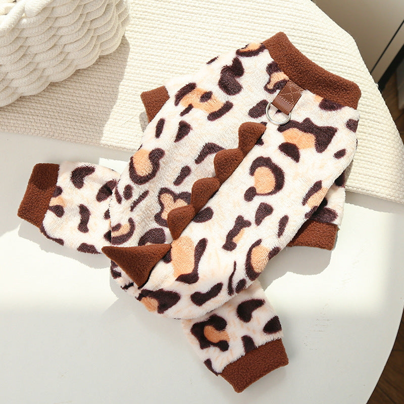 Pet clothing - Adds insulation for warmth in autumn and winter. Transformation into a four-legged outfit.