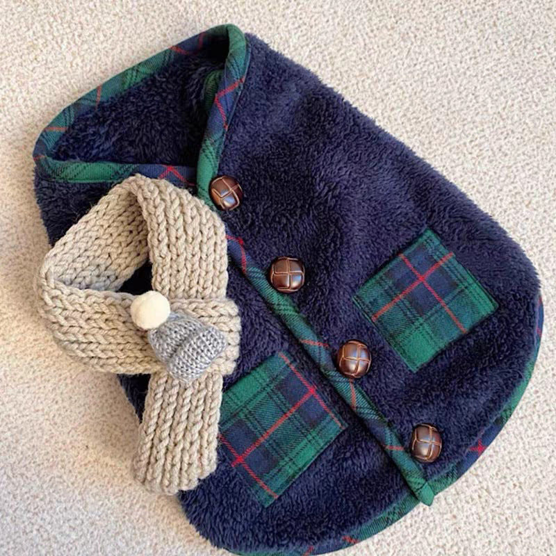 Pet clothes for Christmas holiday, suitable for all seasons - winter, autumn and spring jackets