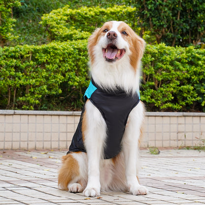 Pet clothing outside warm cotton vest  for autumn and winter