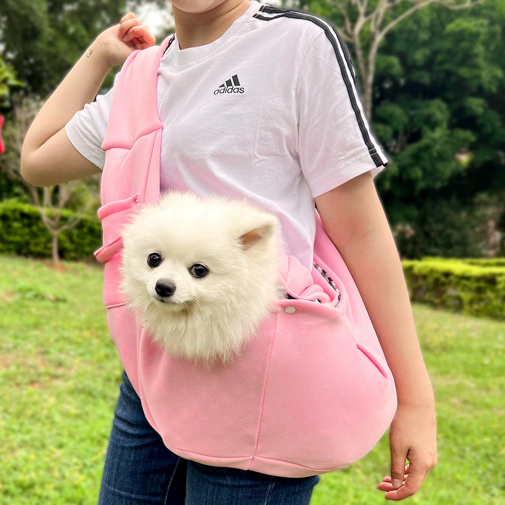 Pet backpack - New style autumn-winter single shoulder bag, crossbody bag, cat bag, dog bag for outdoor use