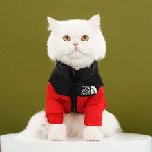 Pet dog cat clothes autumn winter warm cotton-padded coat down jacket Teddy small and medium-sized dog manufacturers wholesale supplies