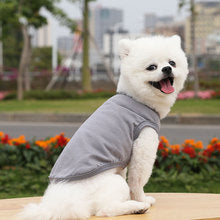 Teddy cat small medium large dog dog spring summer autumn new pet clothes vest supplies two feet clothes