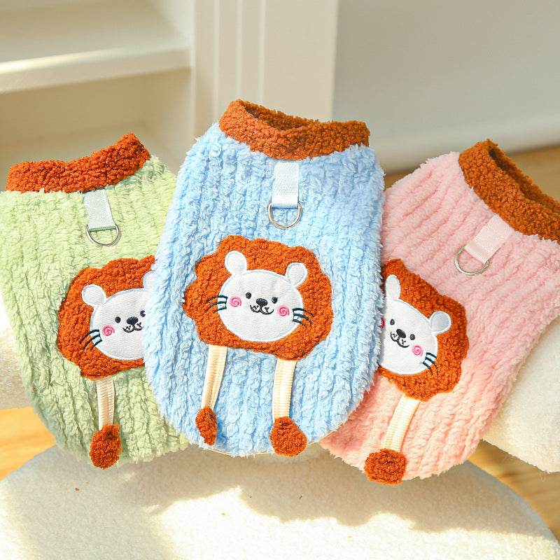 Pet clothing - Fall/Winter collection with added insulation for warmth, featuring pockets. Suitable for dogs and cats.