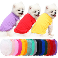 Teddy cat small medium large dog dog spring summer autumn new pet clothes vest supplies two feet clothes