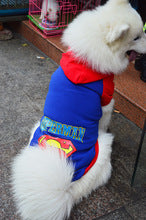 Pet autumn and winter large small dog dog cat clothes Superman Batman Golden hair Samo supplies wholesale