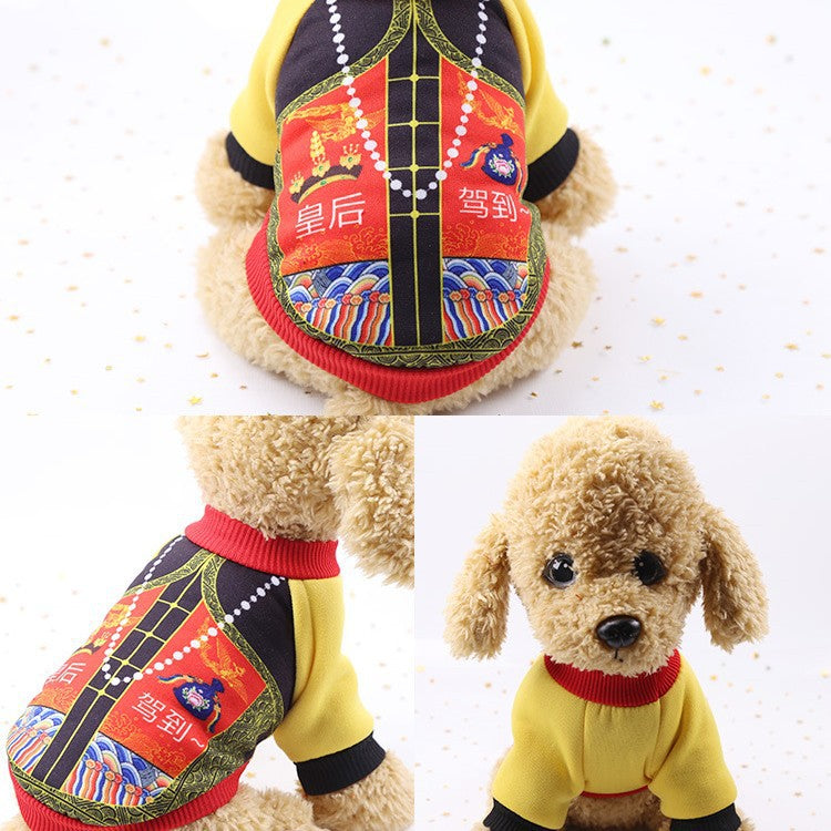Spring Autumn and winter hoodies Cat clothes uniforms Halloween Christmas funny pet clothes dog clothes supplies