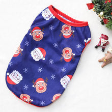 Pet Dog Cat Christmas vest clothes Pet small medium dog Teddy Bee bear snowman elk supplies decoration