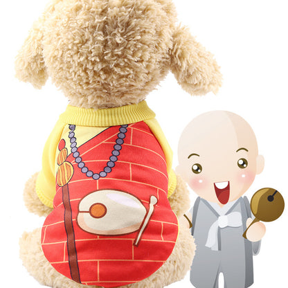 Spring Autumn and winter hoodies Cat clothes uniforms Halloween Christmas funny pet clothes dog clothes supplies