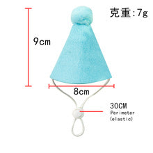 Pet ins wind birthday drool towel bib scarf Dog cat hat accessories wholesale factory direct sales