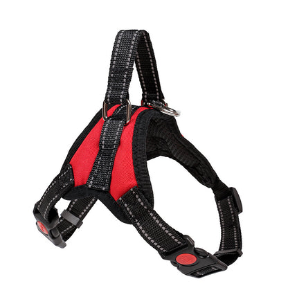 Pet leash outdoor dog chest strap walk cat walk dog explosion-proof flush large dog supplies manufacturers wholesale