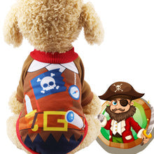 Halloween Christmas uniforms funny pet dog cat clothes supplies autumn winter pumpkin into a two-legged costume