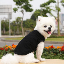 Teddy cat small medium large dog dog spring summer autumn new pet clothes vest supplies two feet clothes