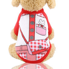 Dog clothes autumn and winter New Year cartoon cute hoodie teddy Corgi cat pet clothing wholesale