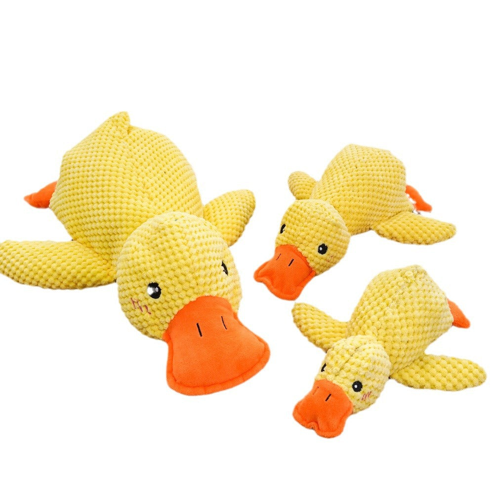 Soft plush chewable baby toy with sound function