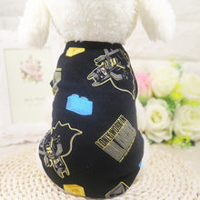 Printed mesh camouflage cartoon pet dog cat vest clothes spring summer sunscreen manufacturers