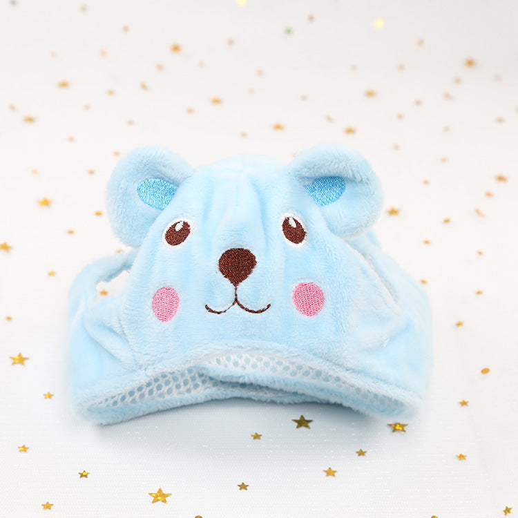 The new cute pet hat transforms into a cute Korean headdress