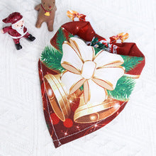 Small medium large dog dog Cat Triangle spit towel Santa Claus elk pet supplies Four seasons decorative scarf