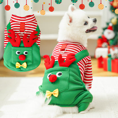 Pet clothes for Christmas holiday - four-legged outfits and jackets