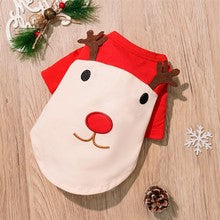 Small big Dog Christmas pet supplies clothes Teddy cat cotton-padded clothing funny autumn and winter pet clothing