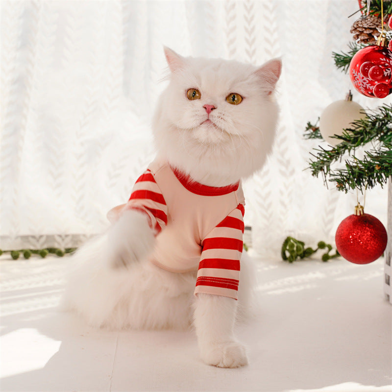 Dog clothes Santa Claus transform into autumn and winter cat pet clothing supplies wholesale