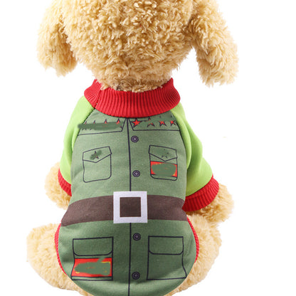 Spring Autumn and winter hoodies Cat clothes uniforms Halloween Christmas funny pet clothes dog clothes supplies