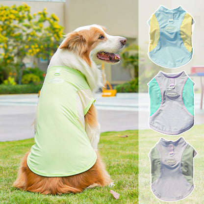 Sun protection ice silk dog clothes for spring and summer