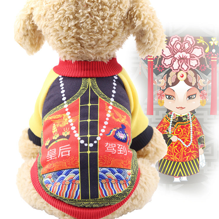 Spring Autumn and winter hoodies Cat clothes uniforms Halloween Christmas funny pet clothes dog clothes supplies