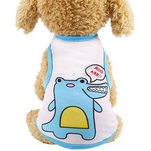 Cool Summer Book Cool Dog Outdoor Sunblock Vest Clothes Cat pet supplies Dinosaur Teddy