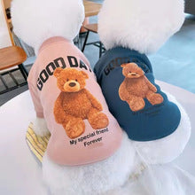 Cute autumn and winter warm Korean version of dog cat pet teddy clothing supplies than bear hoodie manufacturers