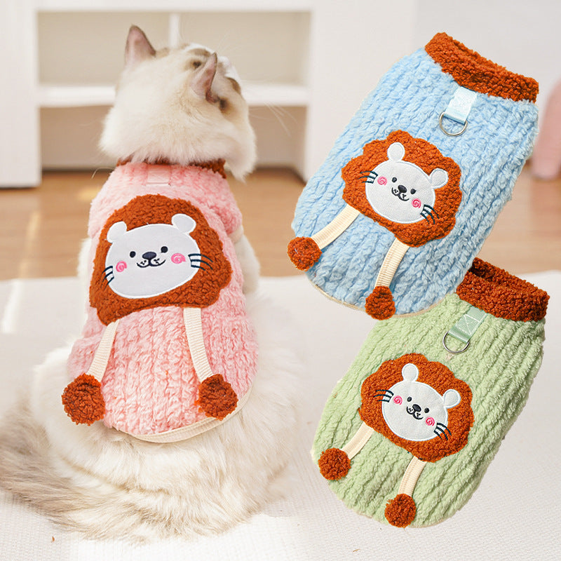 Pet clothing - Fall/Winter collection with added insulation for warmth, featuring pockets. Suitable for dogs and cats.